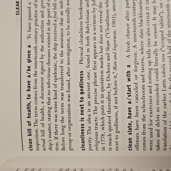 The Facts On File Dictionary of CLICHÉS @2001 gift for a Wordsmith like new - Picture 5 of 7